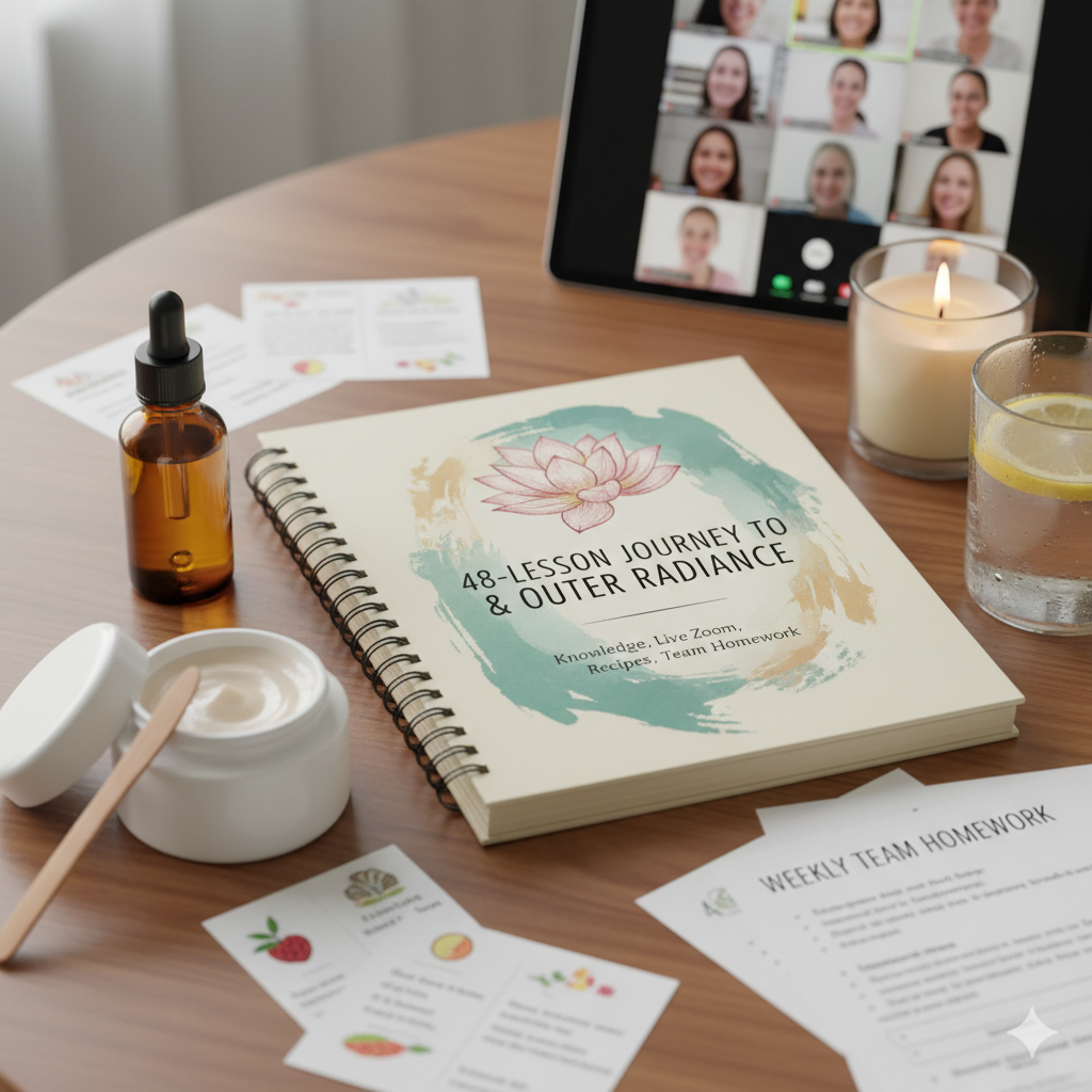 Passionate About Really Natural Beauty? This is a 4-seasons Course on Teachable